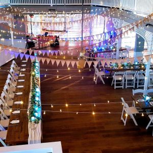 Marriage Celebrant Fairy lights reception Gold coast